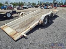 1991 Diamond C 22ft T/A Tilt Car Hauler Trailer