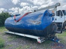 Vac truck tank body