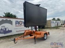 Ver-Mac PCMS-1500 S/A Towable Sign Board