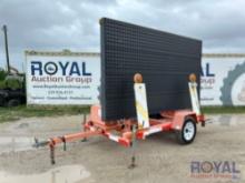 Towable sign board