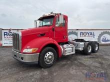 2009 Peterbilt 384 T/A Wet Kit Day Cab Truck Tactor