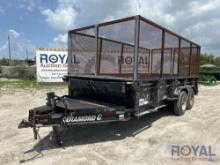 2018 Diamond C 16ft T/A Hydraulic Dump Trailer
