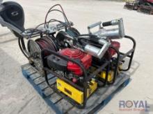 2 Hydraulic Pumps 2 Reels 1 Cutter 1 Spreader