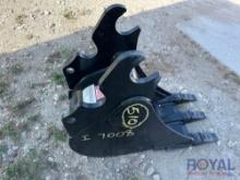 Kubota K7872A 12in Quick Attach Tooth Bucket Attachment