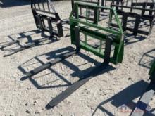 2025 Kivel 48in Forks and Frame Tractor Loader Attachment
