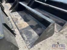 2025 Swict 84in Bucket Skid Steer Attachment