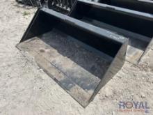 2025 Swict 60in Bucket Skid Steer Attachment
