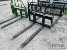 2025 Kivel 48in Forks and Frame Skid Steer Attachment
