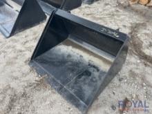 2025 JMR 36in Skid Steer Bucket Attachment