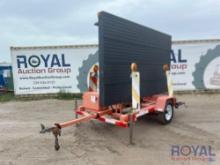 2013 AMSIG Message Sign Board S/A Towable Trailer