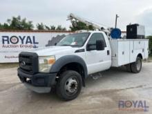 2014 Ford F-450 Liftmoore 5000W Mechanics Crane Service Truck