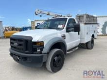 2009 Ford F-450 Liftmoore 5000 Service Crane Truck
