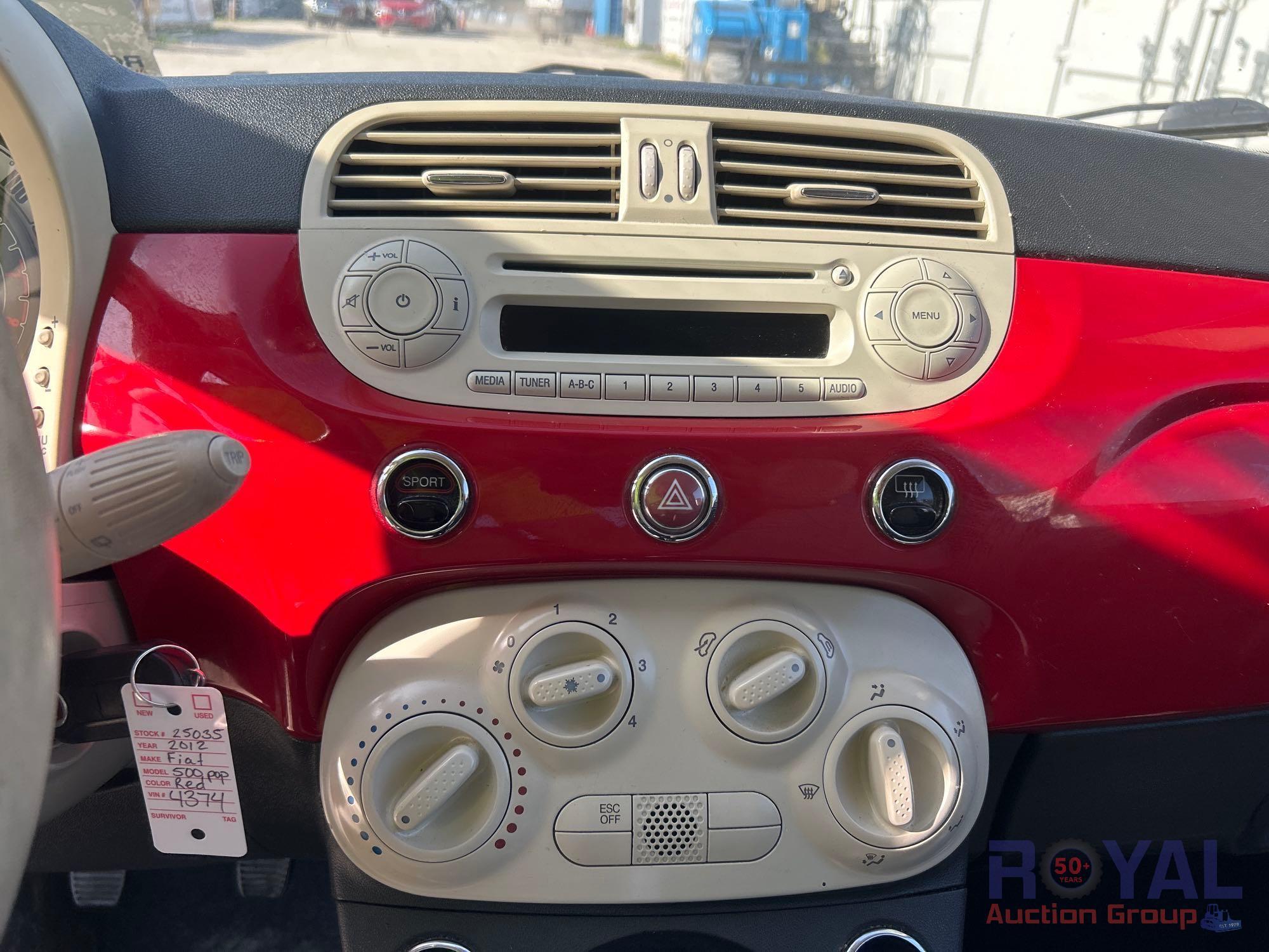 2012 Fiat 500 Hatchback