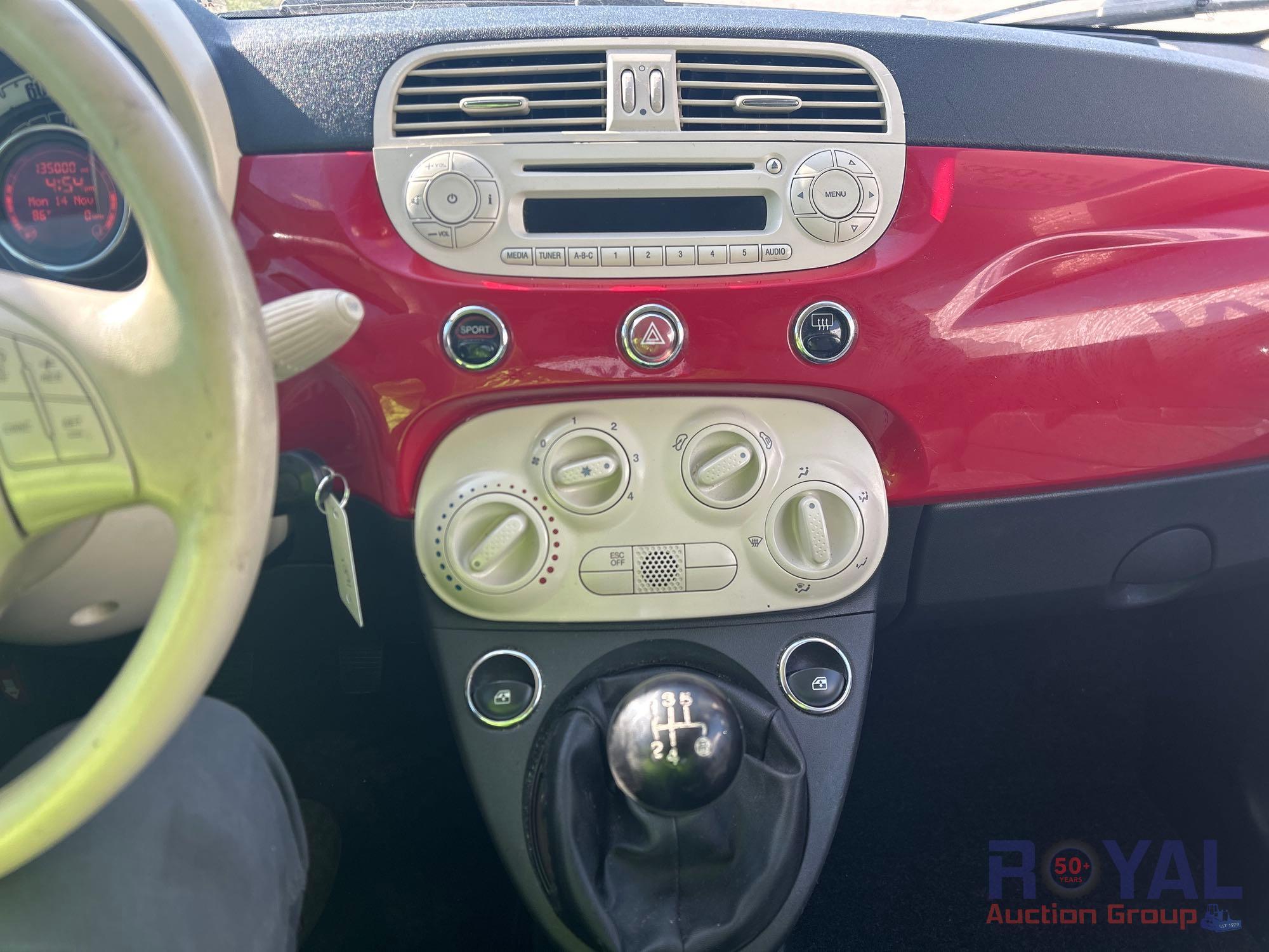2012 Fiat 500 Hatchback