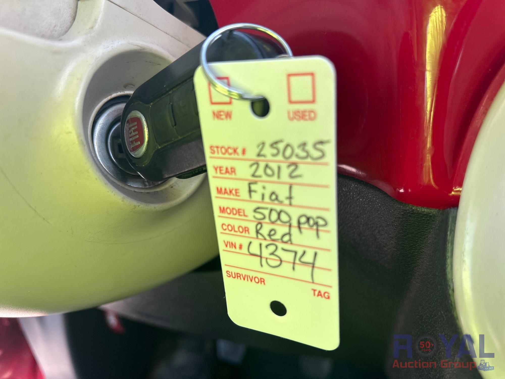 2012 Fiat 500 Hatchback