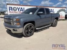 2015 Chevrolet Silverado 1500 4x4 Crew Cab Pickup Truck
