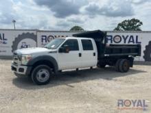 2016 Ford F-450 Crew Cab Mason Dump Truck