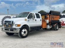 2008 Ford F-750 TCM-425-135 Crew Cab Asphalt Patcher Truck