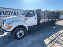 2015 Ford F-650 20FT Flatbed Truck