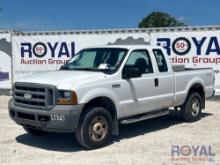 2005 Ford F-250 4x4 Ext. Cab Pickup Truck