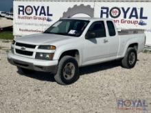 2012 Chevrolet Colorado 4x4 Ext. Cab Pickup Truck