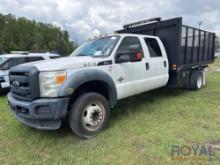2016 Ford F-550 Crew Cab Dump Truck