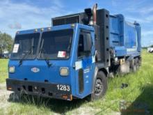 2017 Crane Carrier Co LET2 Side Loader Garbage Truck