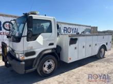 2008 International CF500 Electric Lift Service Truck