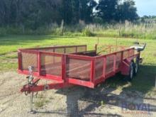 1993 Triple Crown 16ft.T/A Utility Trailer