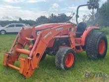 2015 Kubota MX5200F Front Loader Tractor