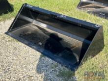 2025 Swict 72in Bucket Skid Steer Attachment