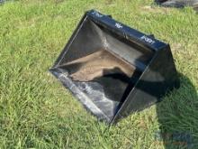 2025 JMR 44in Bucket Skid Steer Attachment