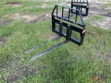 2025 Kivel 48in Forks and Frame Skid Steer Attachment