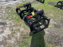 2025 66in Dual Cylinder Grapple Skid Steer Attachment