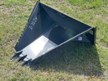 2025 JMR 40in Stump Bucket Skid Steer Attachment