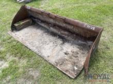 Bobcat 80in skid steer bucket
