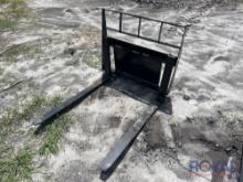 2025 Kivel 42in Forks and Frame Mini Skid Steer Attachment