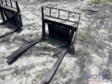 2025 Kivel 42in Forks and Frame Mini Skid Steer Attachment