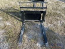 2025 Kivel 42in Forks and Frame Mini Skid Steer Attachment