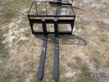 2025 Kivel 48in Forks and Frame Skid Steer Attachment