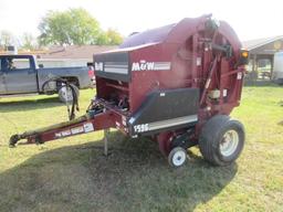 M & W 5596 Round Baler.