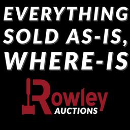 EVERYTHING SOLD AS-IS, WHERE-IS