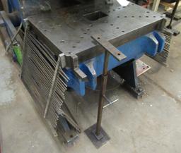 Niagara Model A4 C-frame 75 Ton Stamping Press, Bed Size 31 1/4"w X 21 1/4"