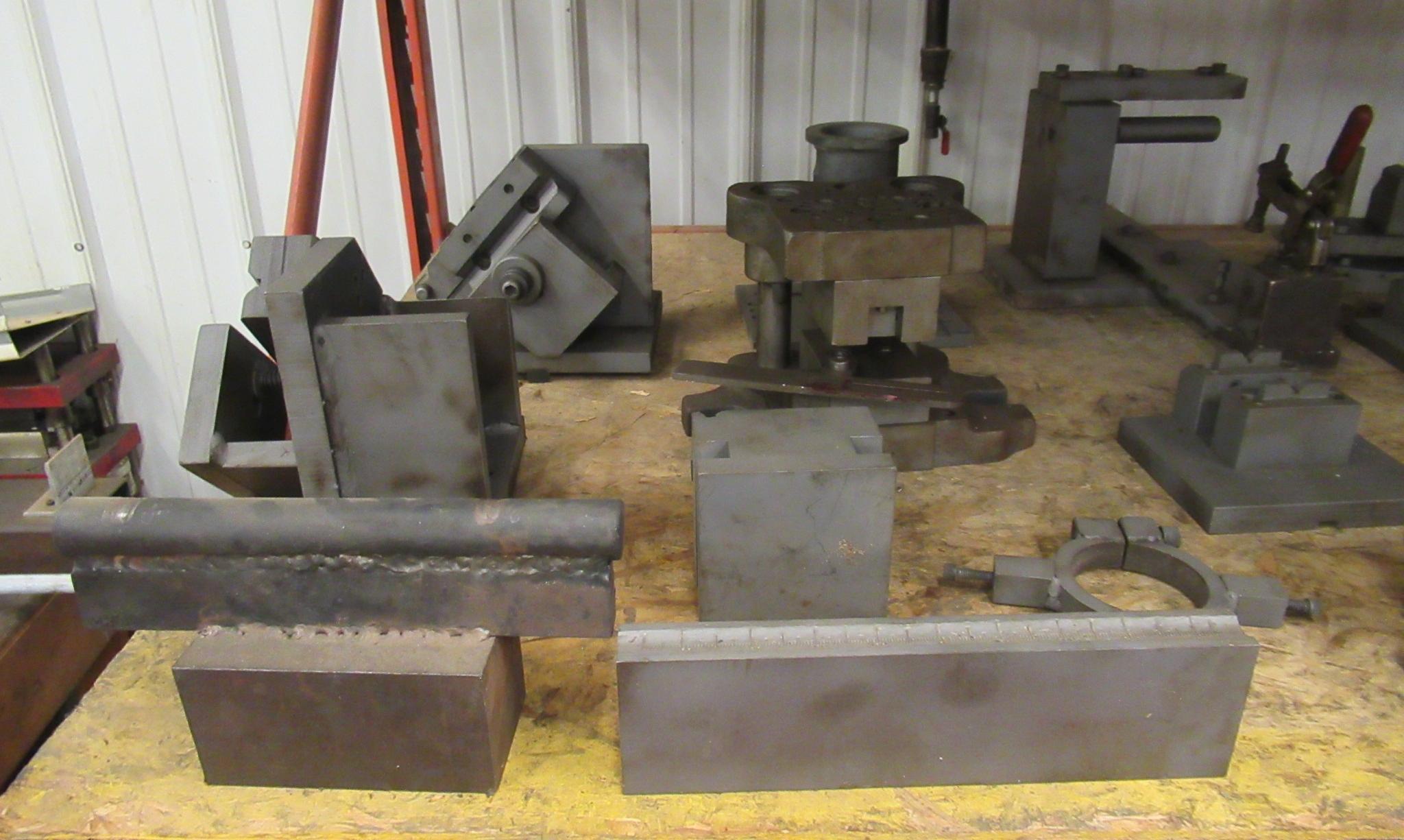 (30) Assorted Metal Tool And Die Set Ups.
