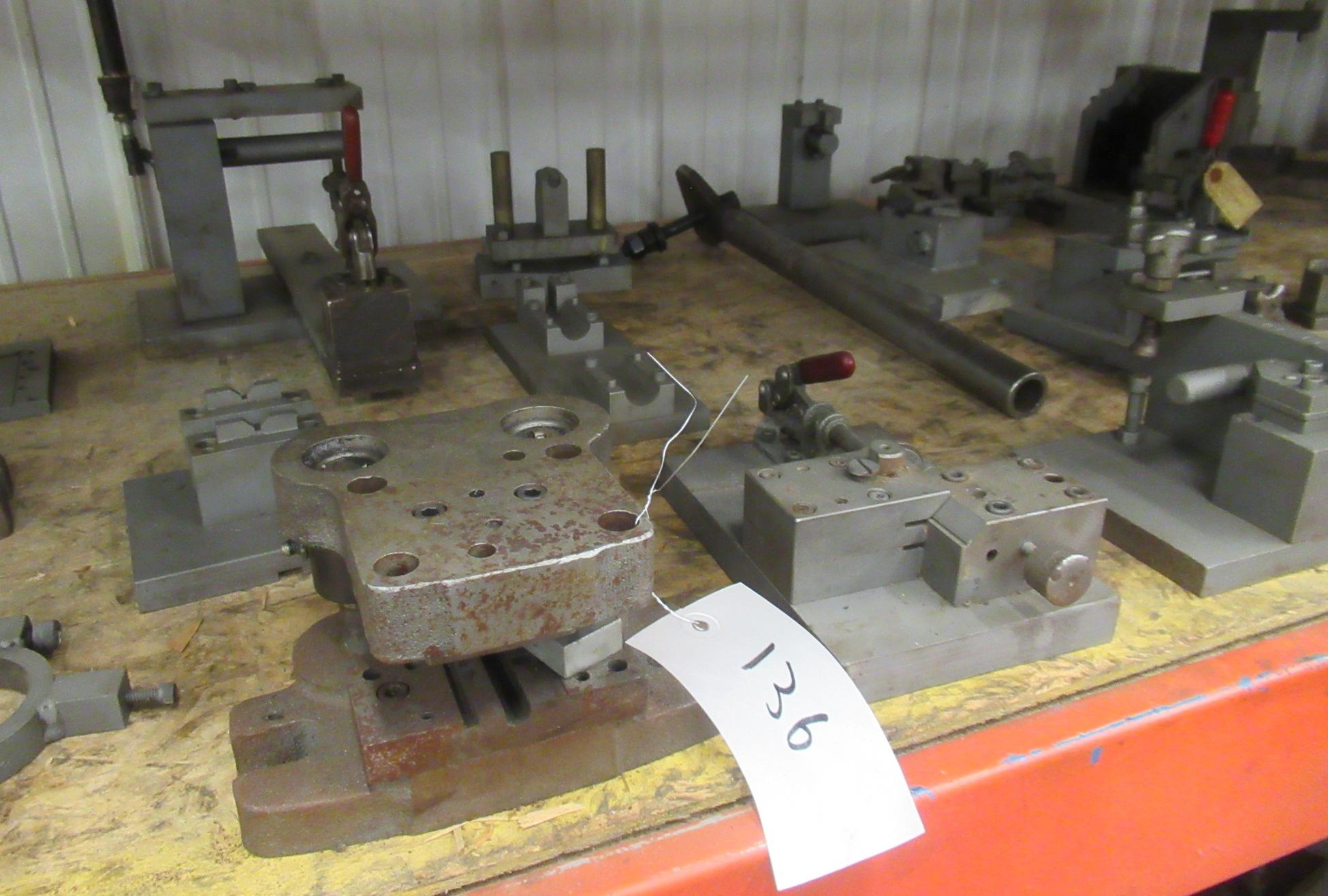 (30) Assorted Metal Tool And Die Set Ups.