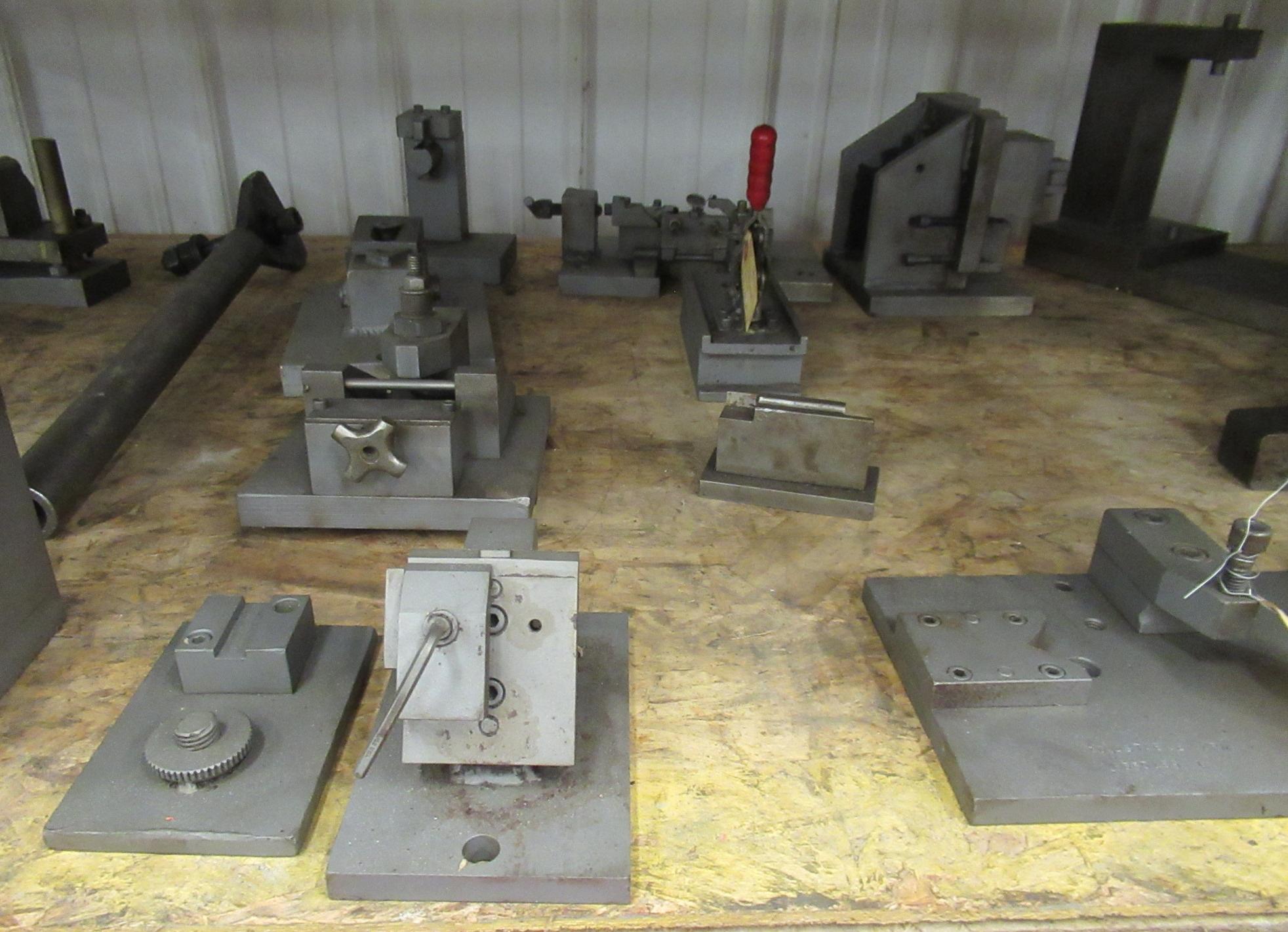 (30) Assorted Metal Tool And Die Set Ups.