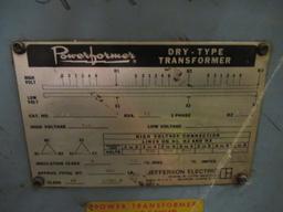 Powerformer Dry Type Transformer.