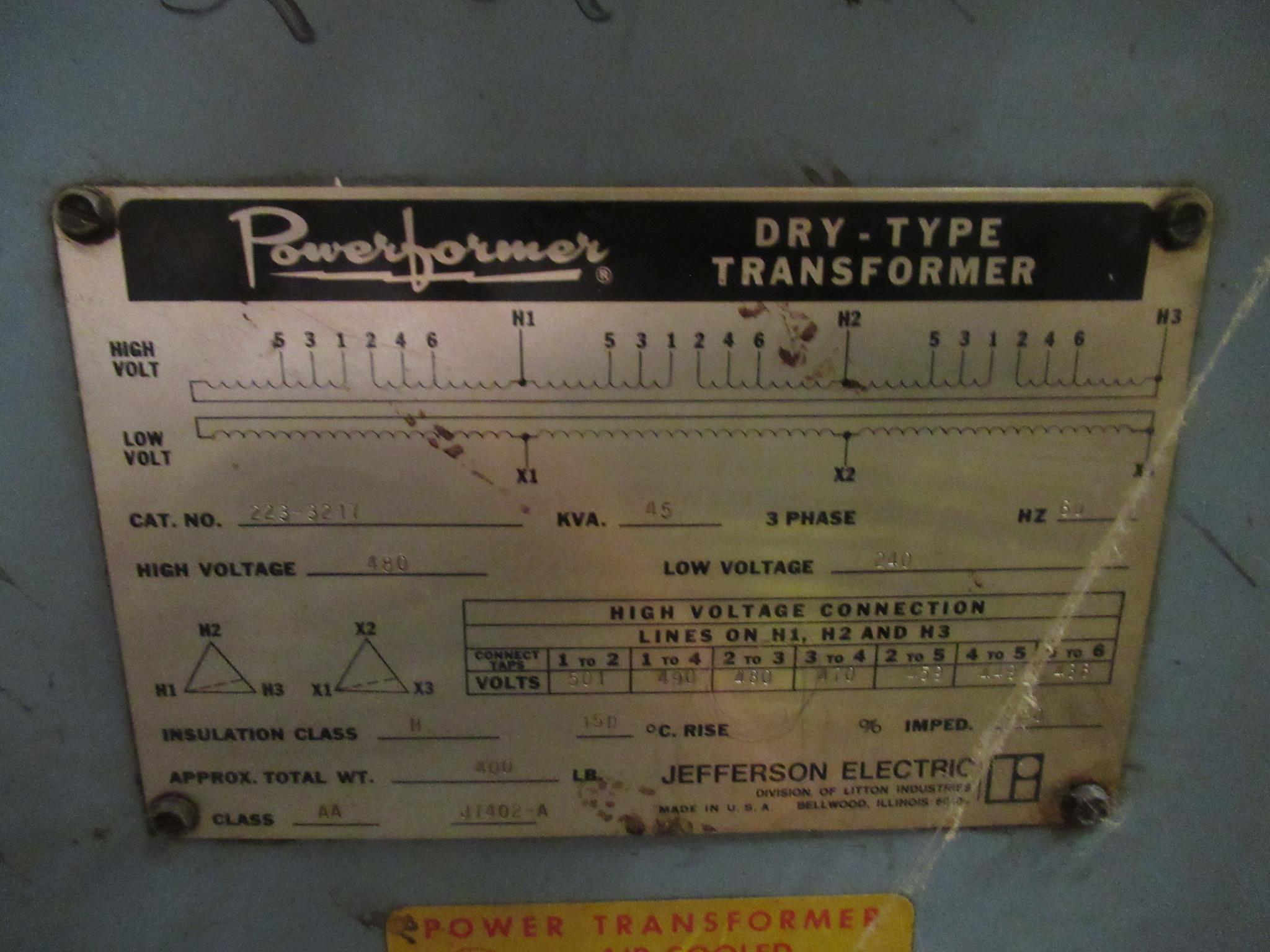 Powerformer Dry Type Transformer.
