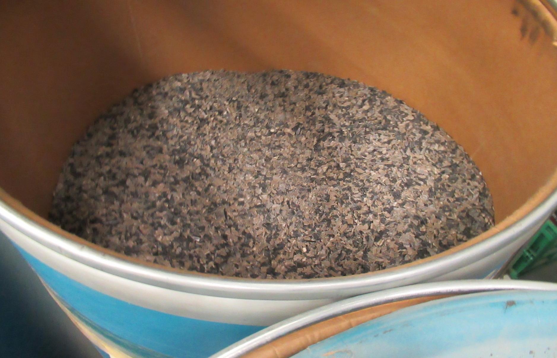 (4) Barrels Of Various Nylon And Plastic Chips.