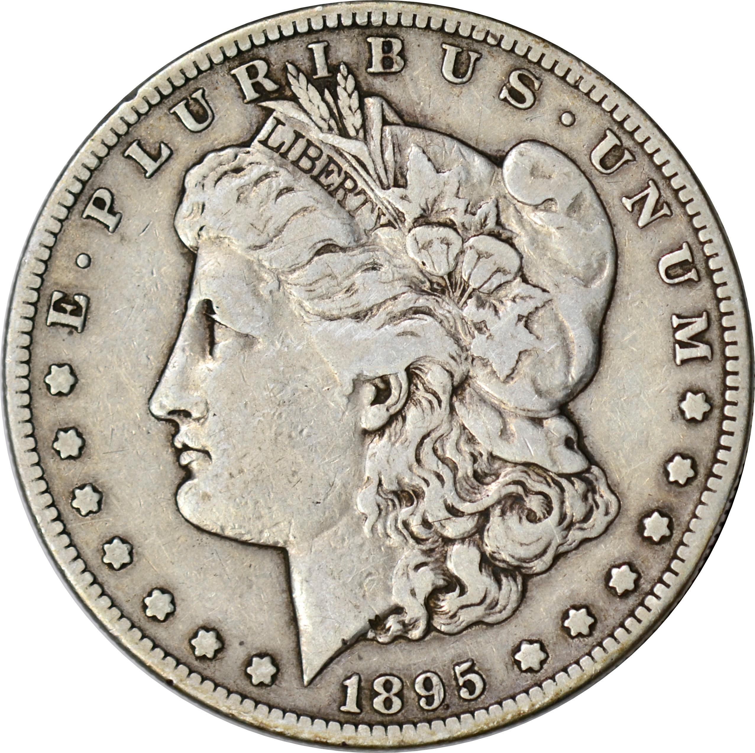 1895-S MORGAN DOLLAR